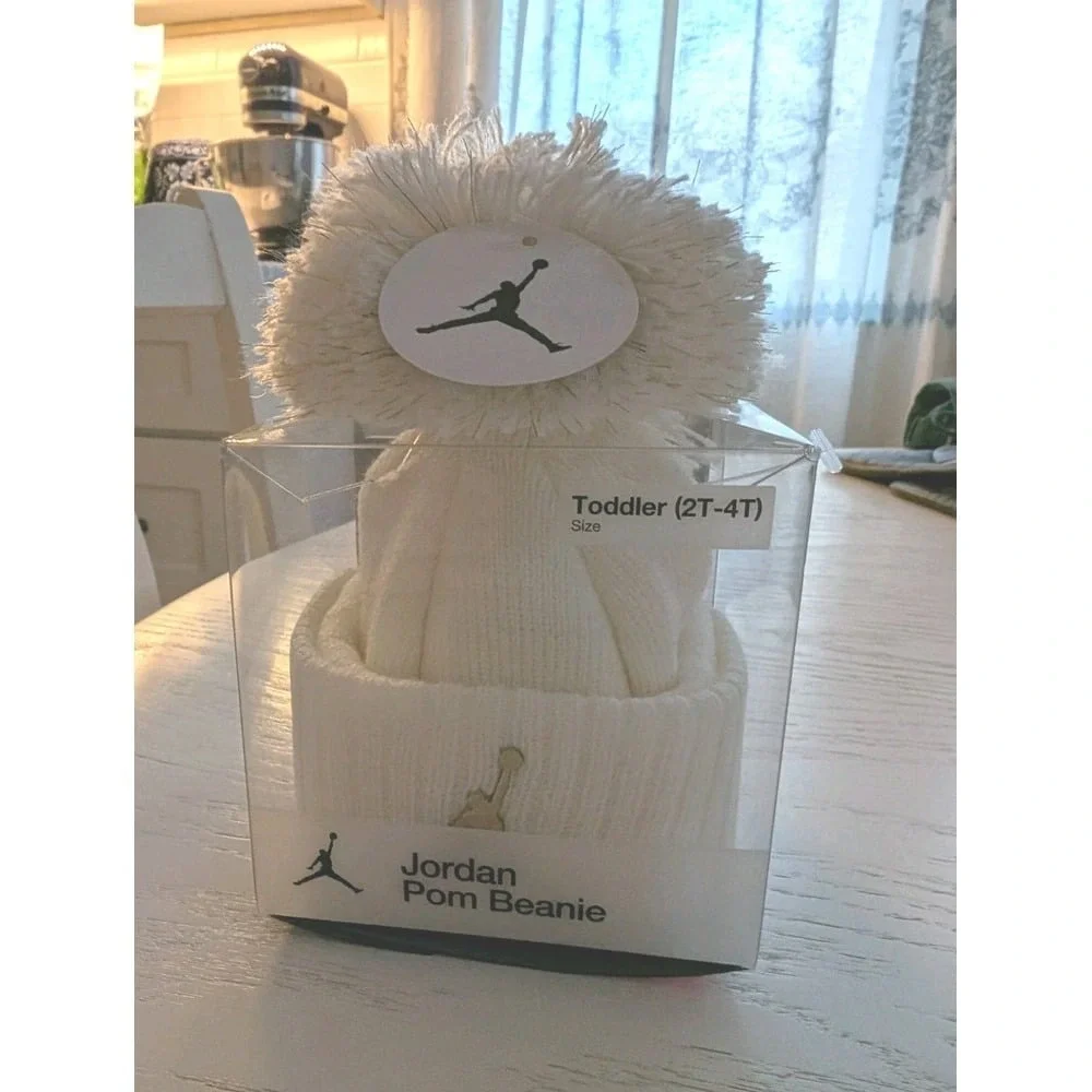 NWT Jordan Toddler Pom‎ Beanie, 2T-4T
